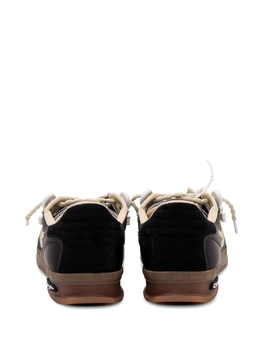 Sneakers Off-White negri din acetat si nylon - Img 2