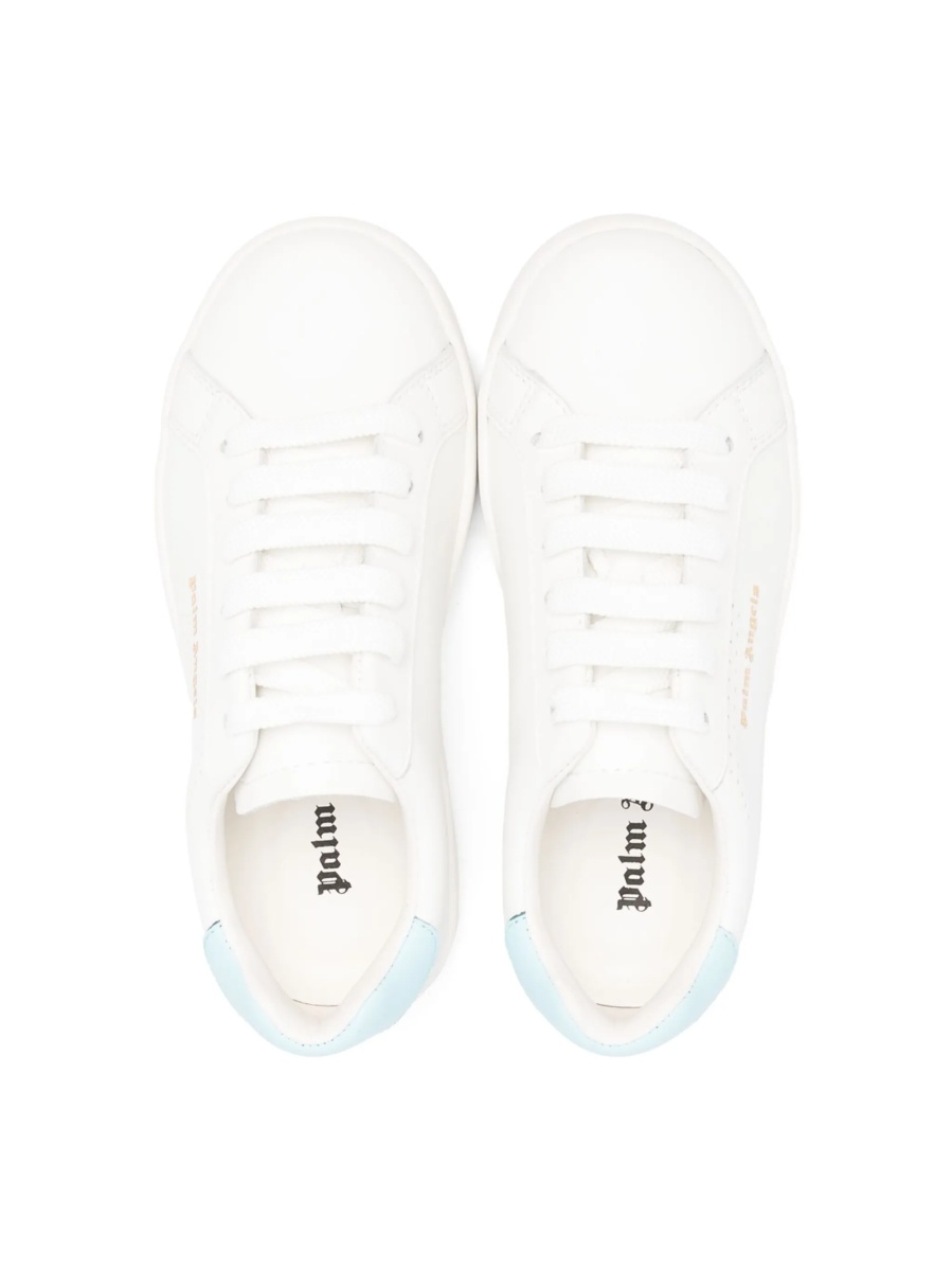 Sneakers Palm Angels albi din piele - Img 3