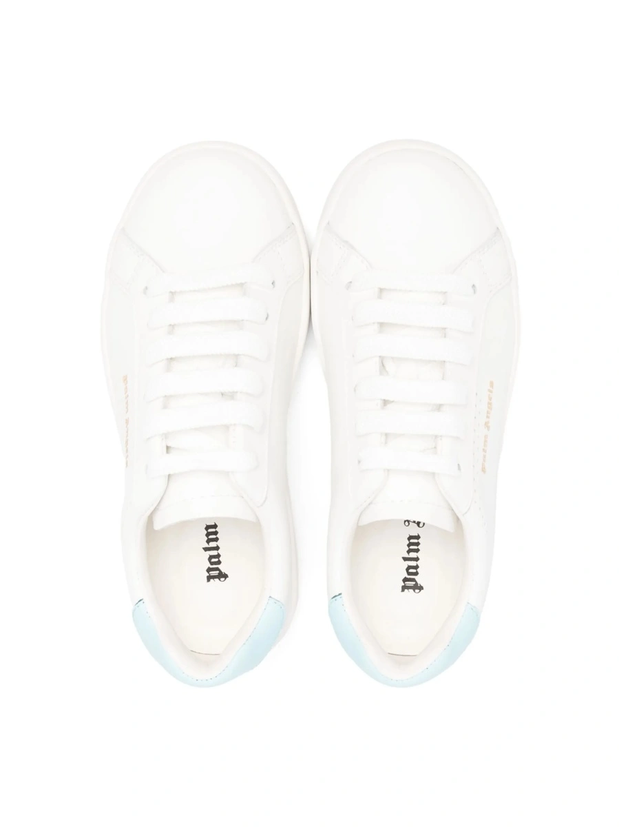 Sneakers Palm Angels albi din piele - Img 3