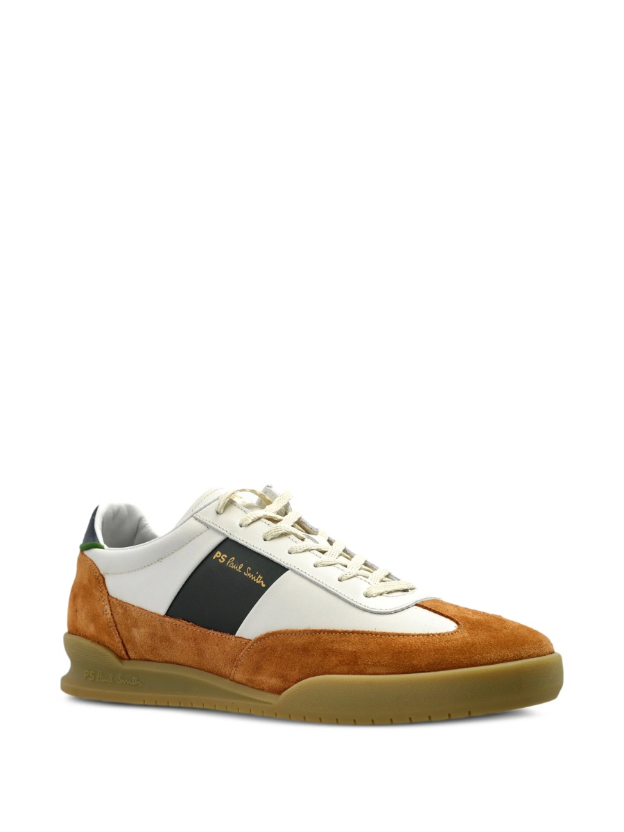 Sneakers Paul Smith neutri din piele - Img 2