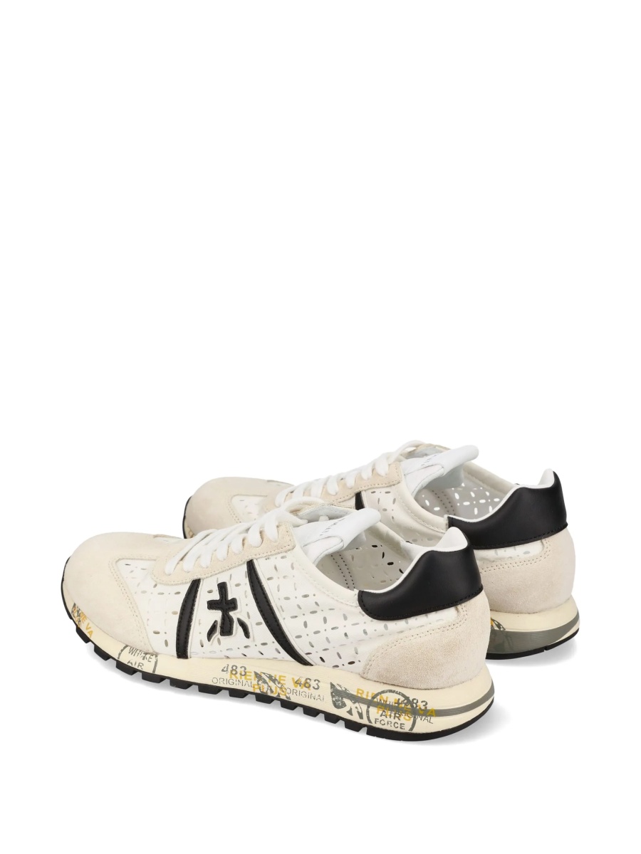 Sneakers Premiata neutri din poliamida si poliuretan - Img 5