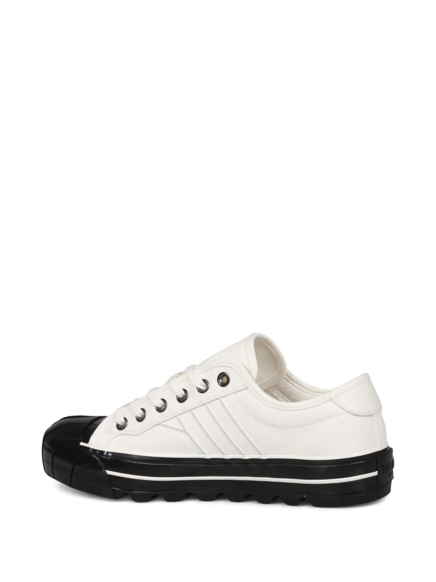 Sneakers Pro-Keds albi din material textil - Img 3