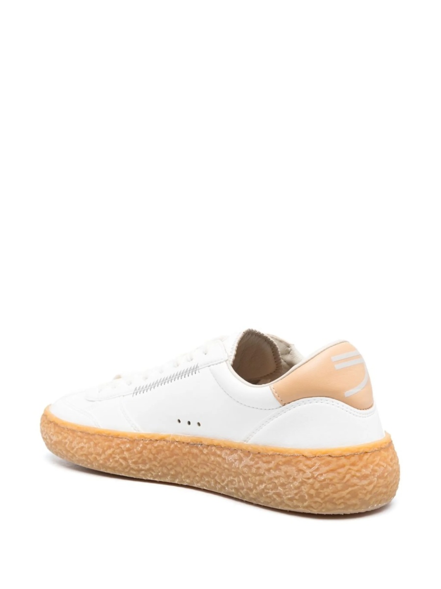 Sneakers PURAAI albi din poliuretan - Img 3