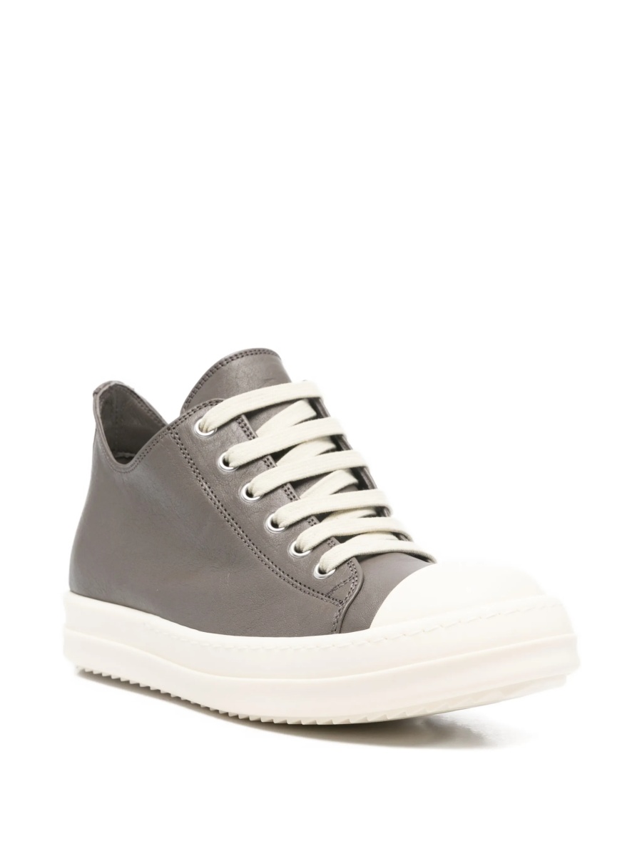 Sneakers Rick Owens maro din piele - Img 2