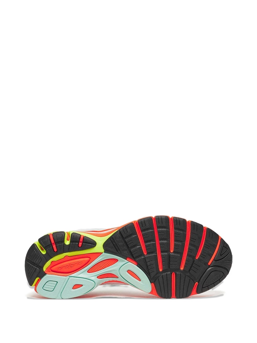 Sneakers Saucony gri din poliuretan si material textil - Img 5
