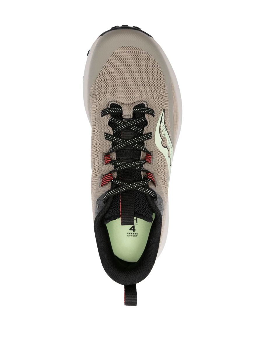 Sneakers Saucony neutri din material textil - Img 4