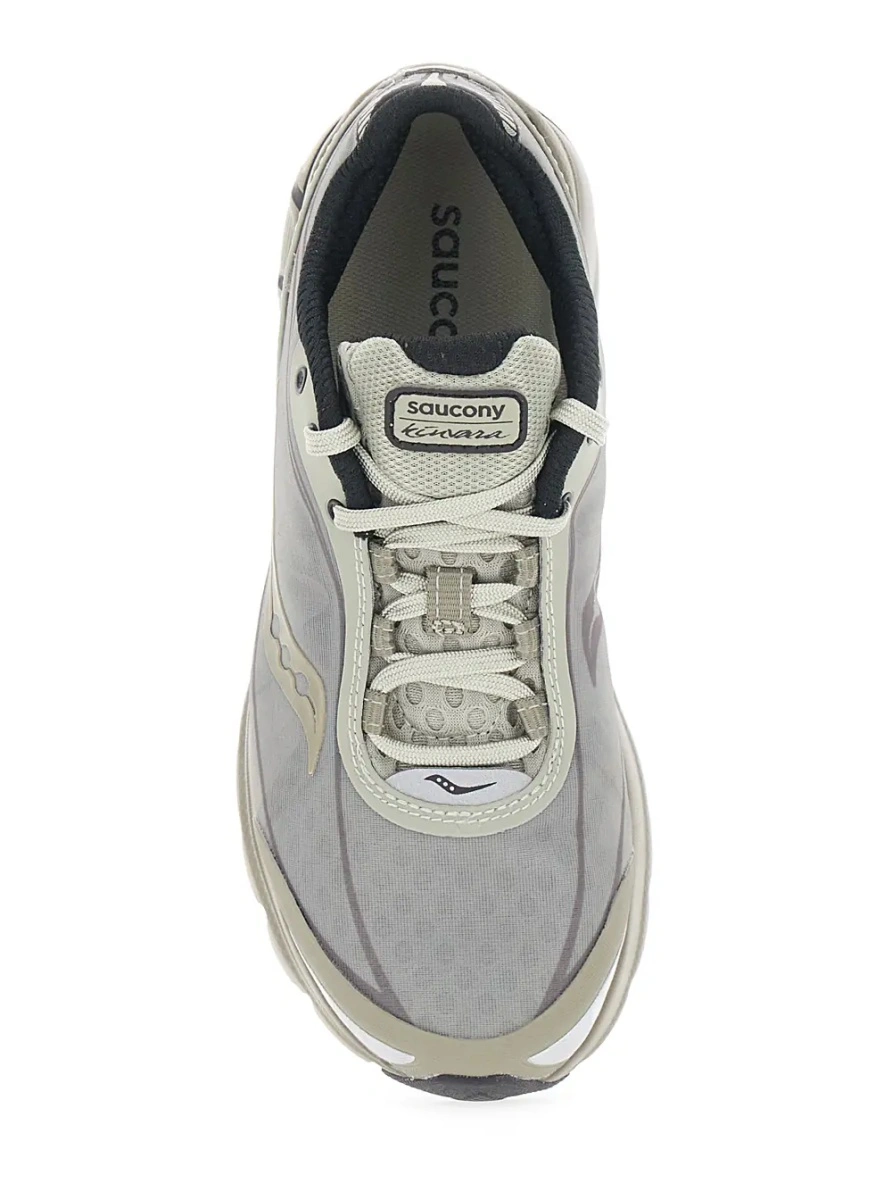 Sneakers Saucony verzi din material textil 'Kinvara 1' - Img 4
