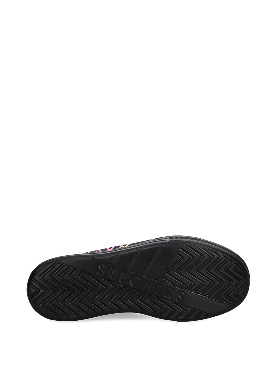 Sneakers SKECHERS negri din piele - Img 5