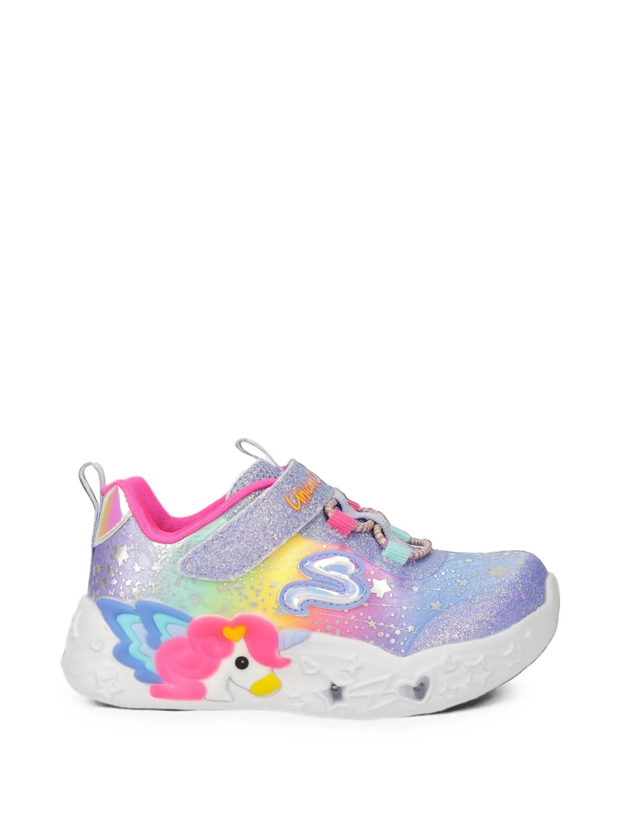 Sneakers SKECHERS violet din poliuretan si material textil - Img 2