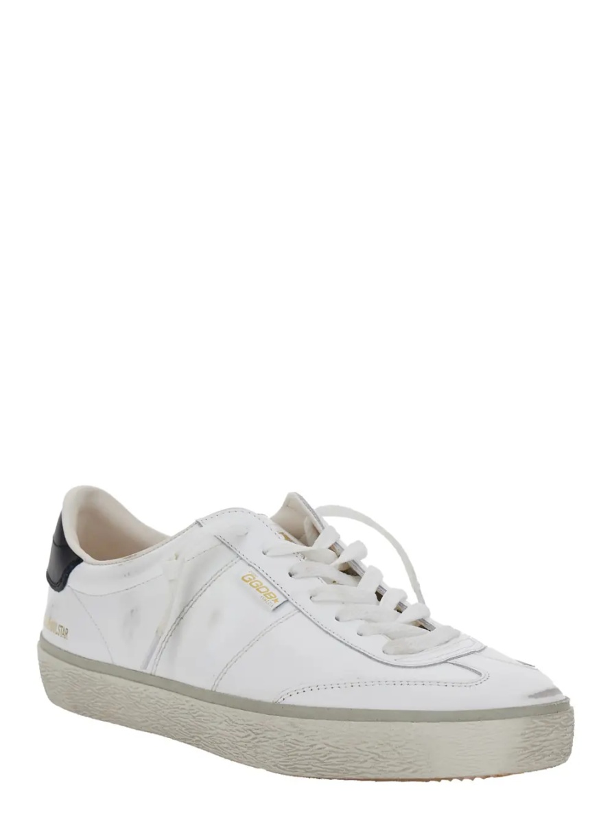 Sneakers Sneaker 'Soul-Star' Low Top with Logo Patch on the Tongue and Lettering Logo on the Back in White Leather Men - Img 4