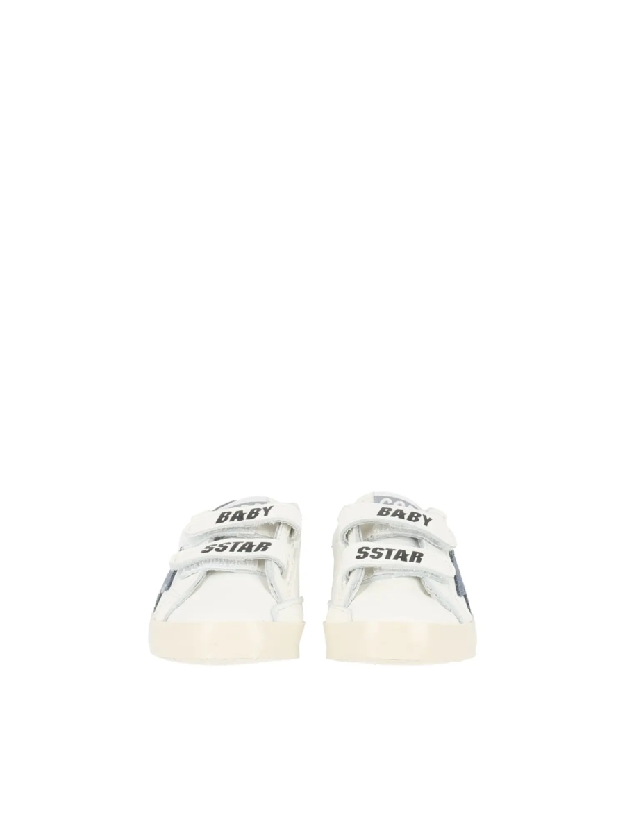 Sneakers SNEAKERS BABY SCHOOL NAPPA UPPER SUEDE STAR AND HEEL WHITE/BLUE DENIM - Img 3
