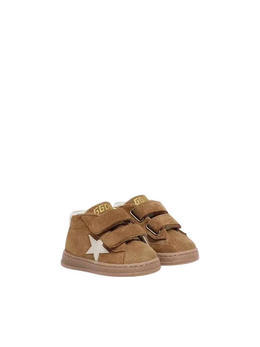 Sneakers SNEAKERS JUNE SUEDE UPPER TOE AND STRAP NAPPA STARP AND HEEL TOBACCO/CREAM - Img 2
