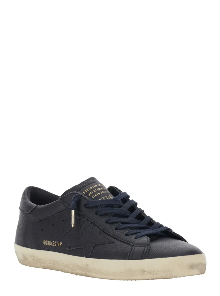 Sneakers Sneakers SUPERSTAR with leather and blue details unisex - Img 2