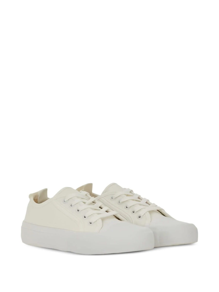 Sneakers STUDIO NICHOLSON albi din bumbac - Img 2