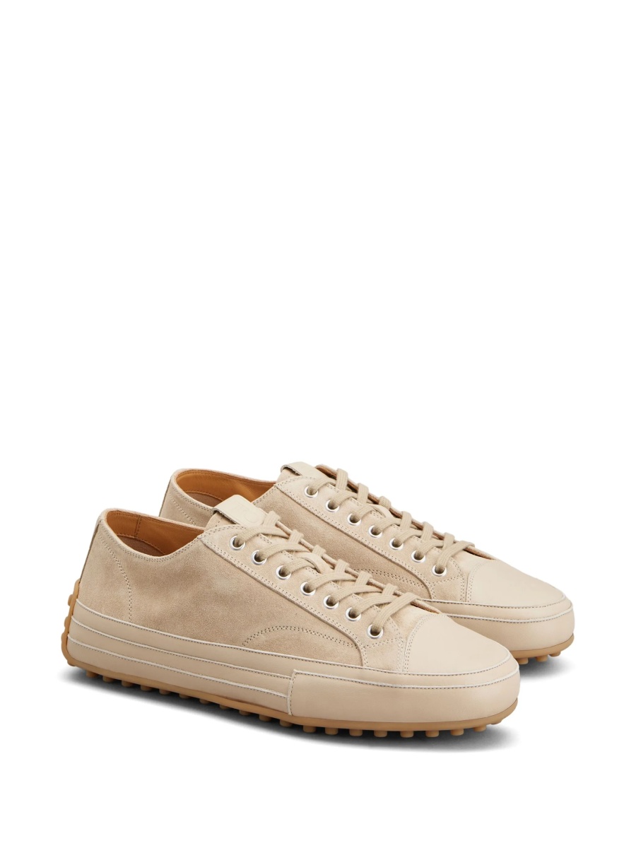 Sneakers TOD'S neutri din piele intoarsa - Img 2