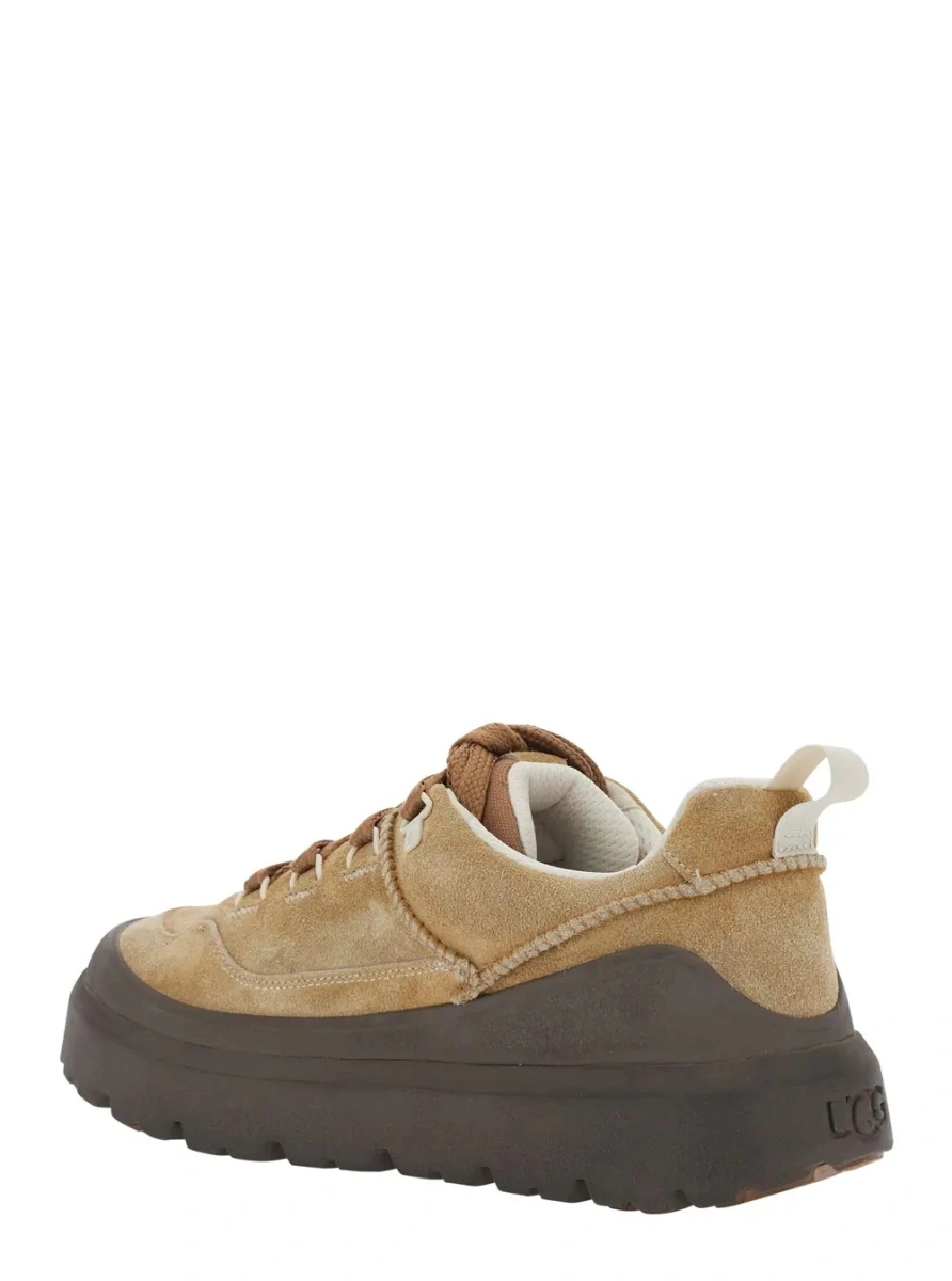 Sneakers UGG maro din piele - Img 3