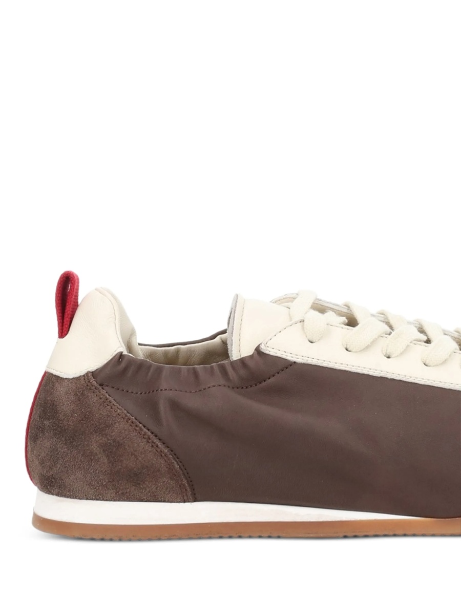 Sneakers UMA WANG maro din piele intoarsa si piele - Img 2