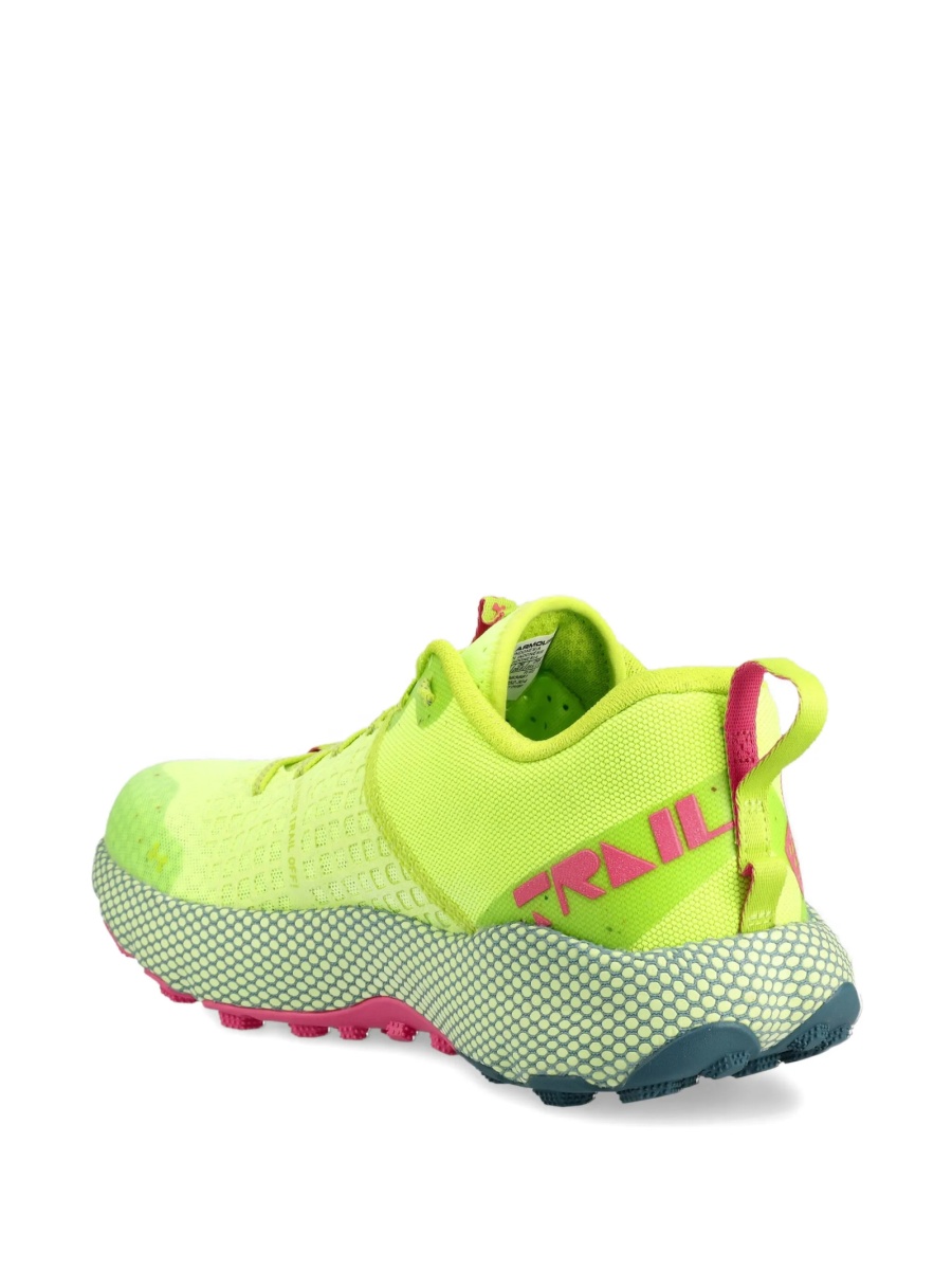 Sneakers Under Armour verzi din material textil - Img 3