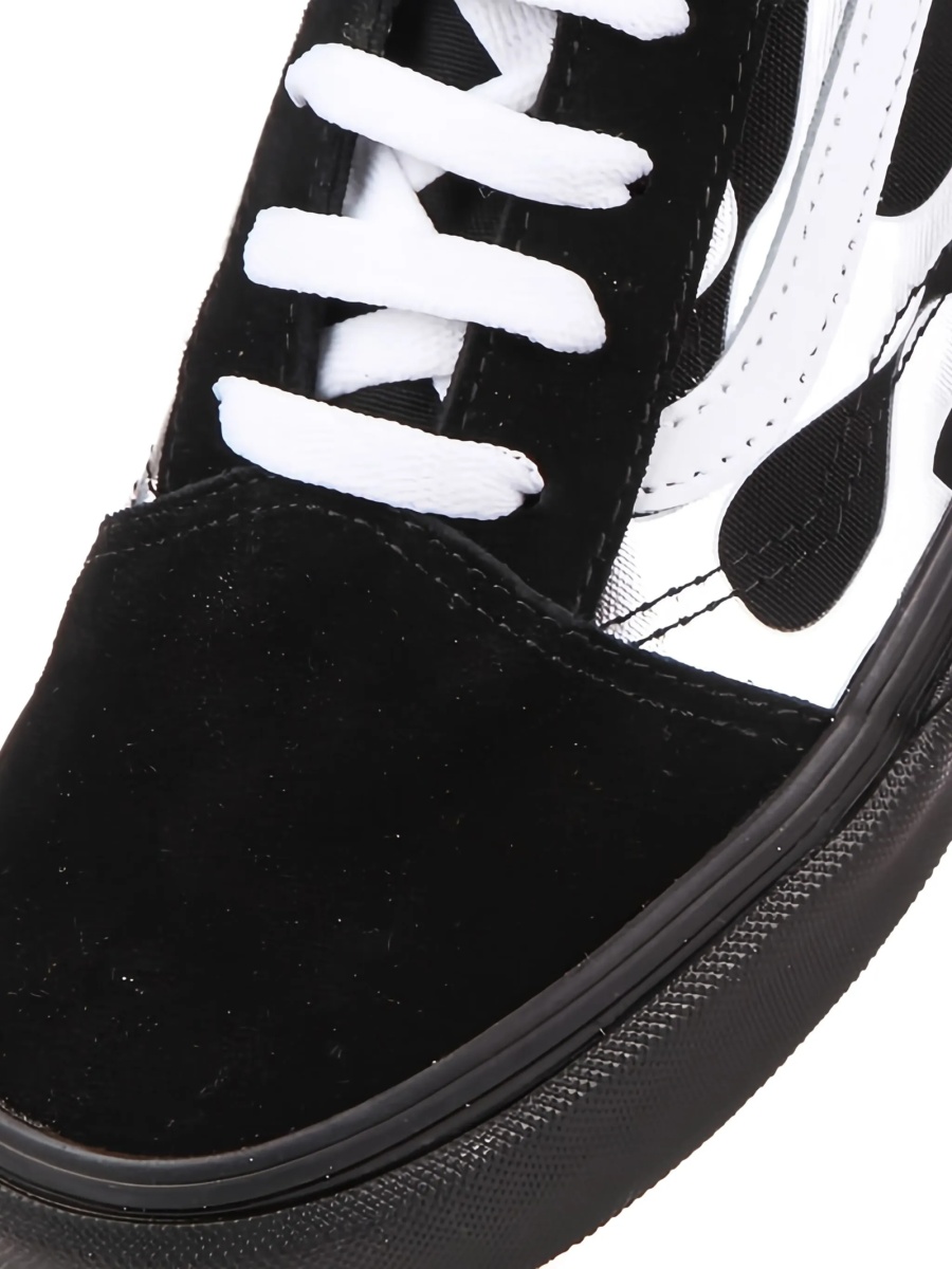 Sneakers Vans negri din material textil - Img 5