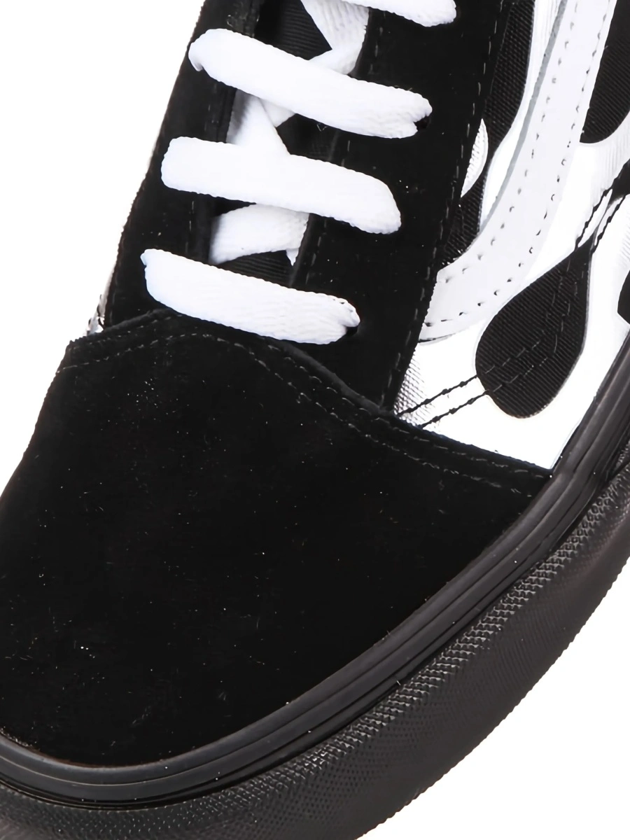Sneakers Vans negri din material textil - Img 5