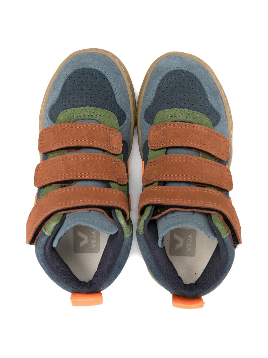 Sneakers VEJA albastri din piele intoarsa - Img 3