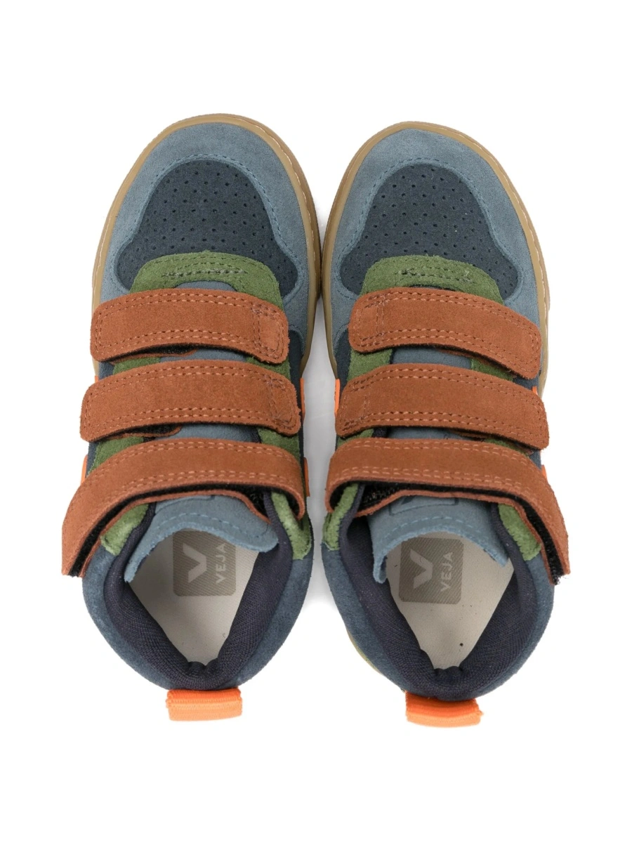 Sneakers VEJA albastri din piele intoarsa - Img 3