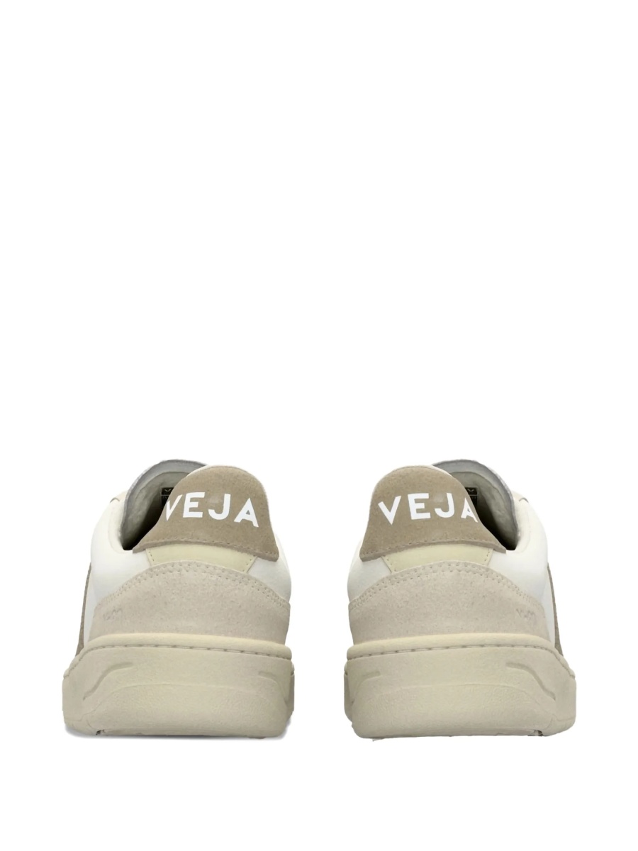 Sneakers VEJA albi din piele si piele intoarsa - Img 3