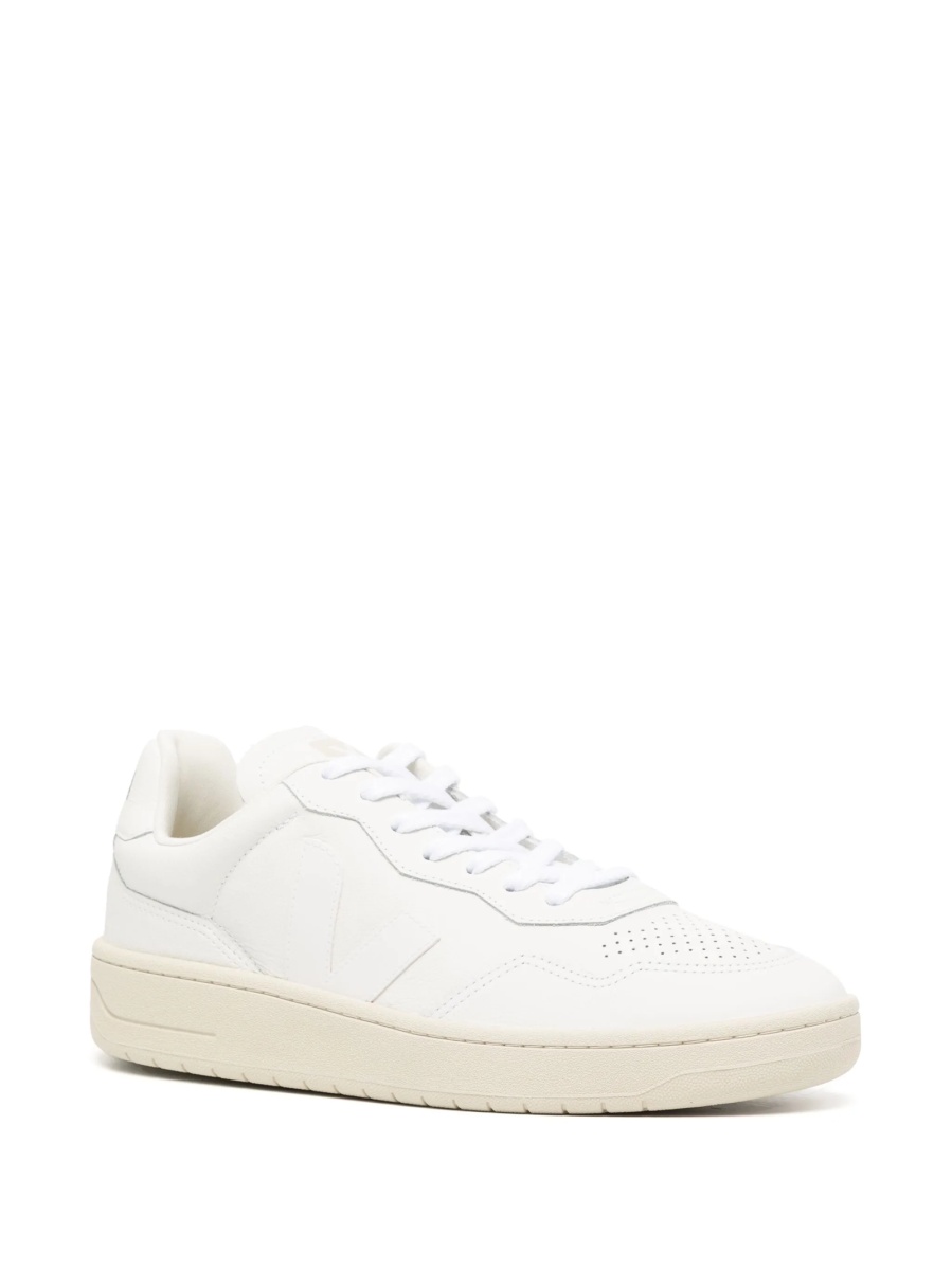 Sneakers VEJA albi din piele - Img 2