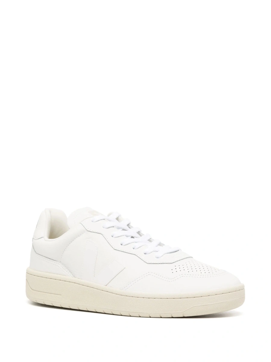 Sneakers VEJA albi din piele - Img 2