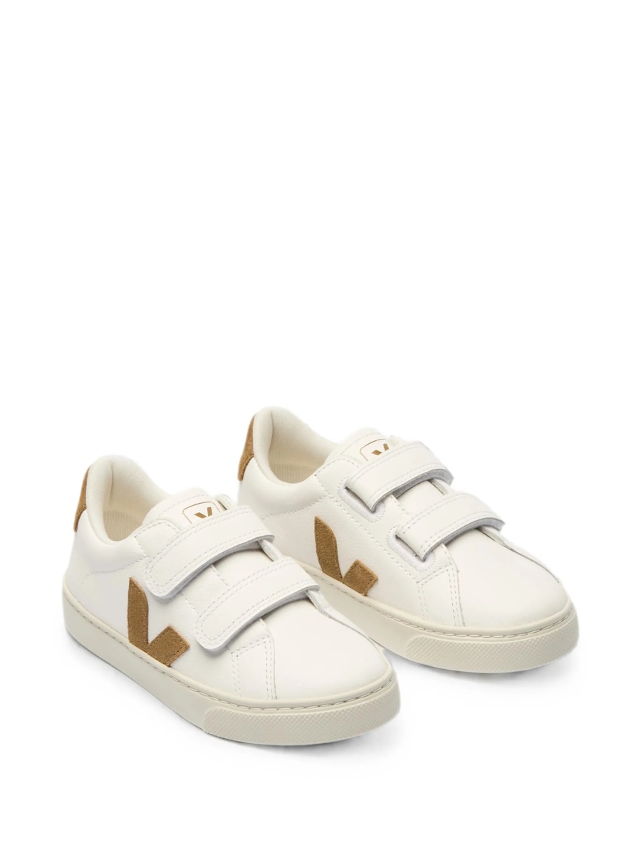 Sneakers VEJA albi din piele - Img 3
