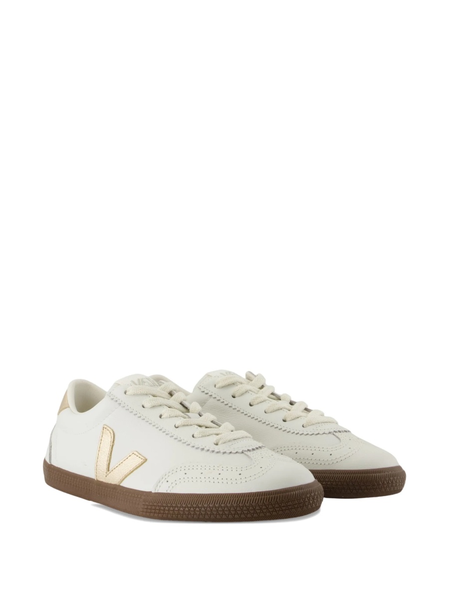 Sneakers VEJA albi din piele - Img 2