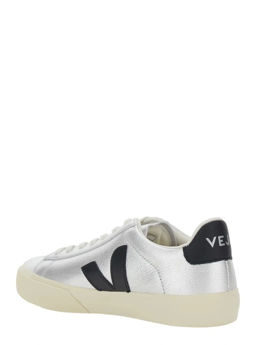 Sneakers VEJA gri din piele 'Campo' - Img 3