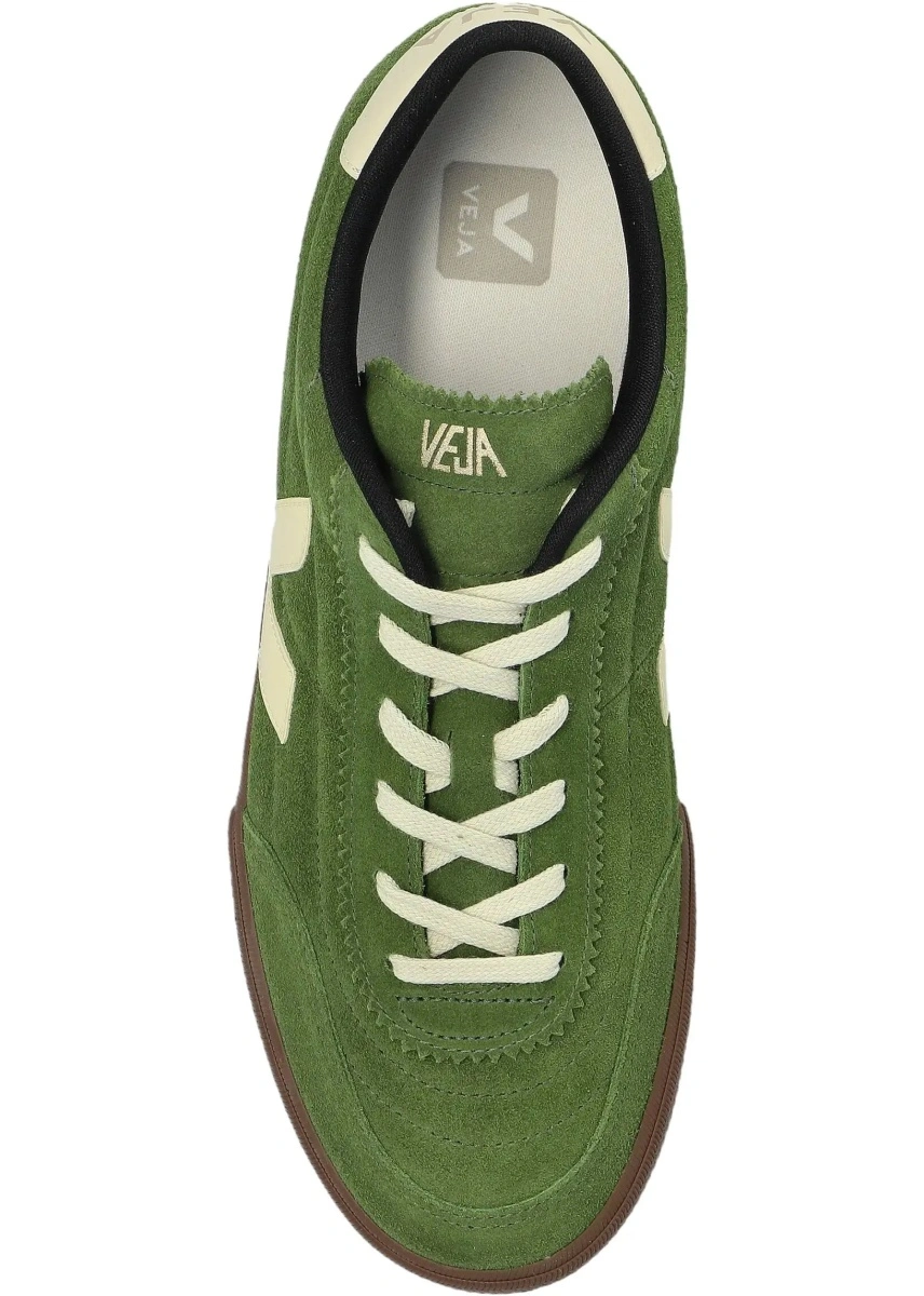 Sneakers VEJA multicolor din piele intoarsa - Img 6