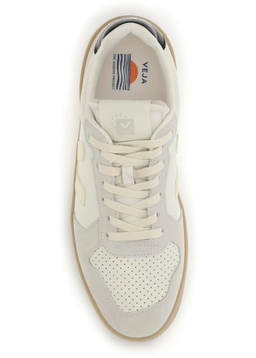 Sneakers VEJA multicolor din piele - Img 4
