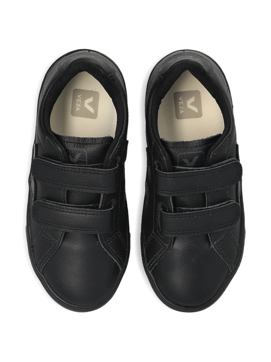 Sneakers VEJA negri din piele - Img 4