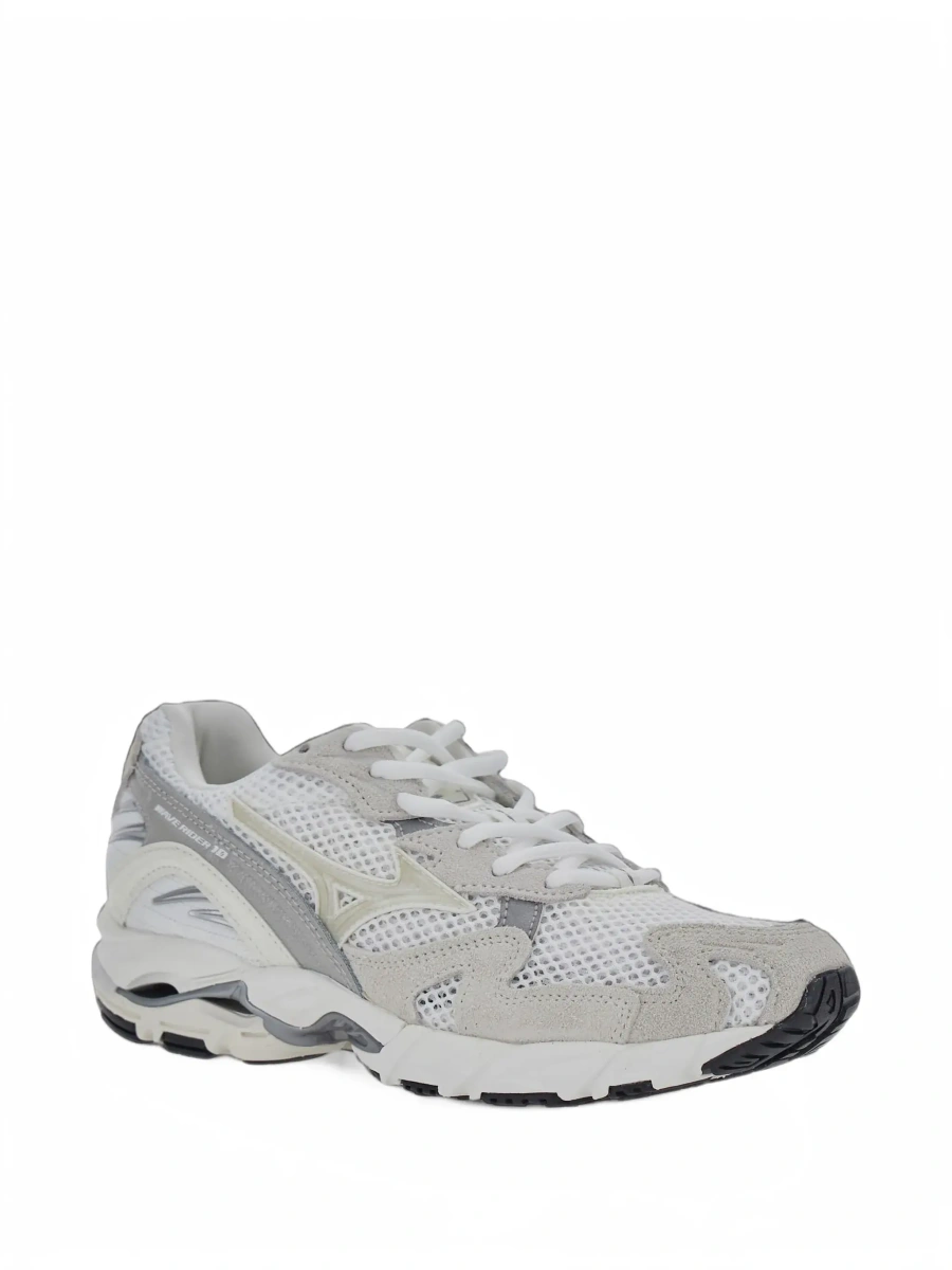 Sneakers 'WAVE RIDER' White Sneaker with side logo and suede inserts in Tech Fabric unisex - Img 5