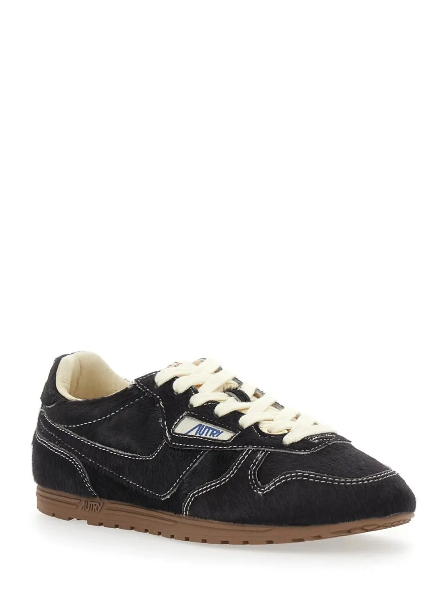 Sneakers 'Windspin Low' Brown Sneaker with Logo on the Side in Suede for Women - Img 2
