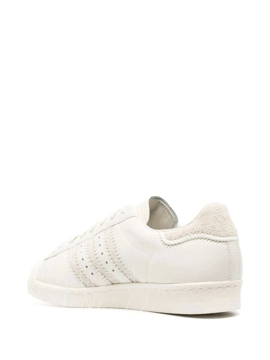 Sneakers Y-3 albi din piele - Img 3