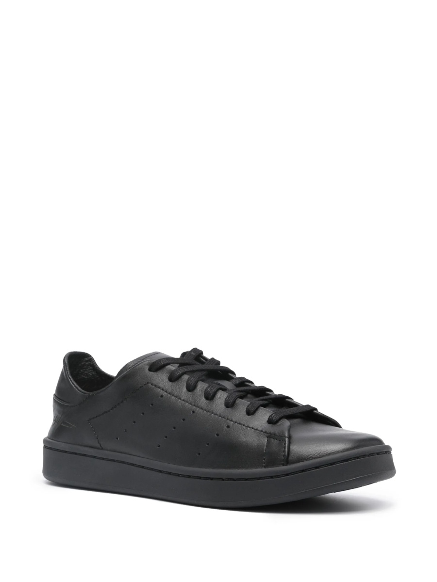 Sneakers Y-3 negri din piele - Img 2