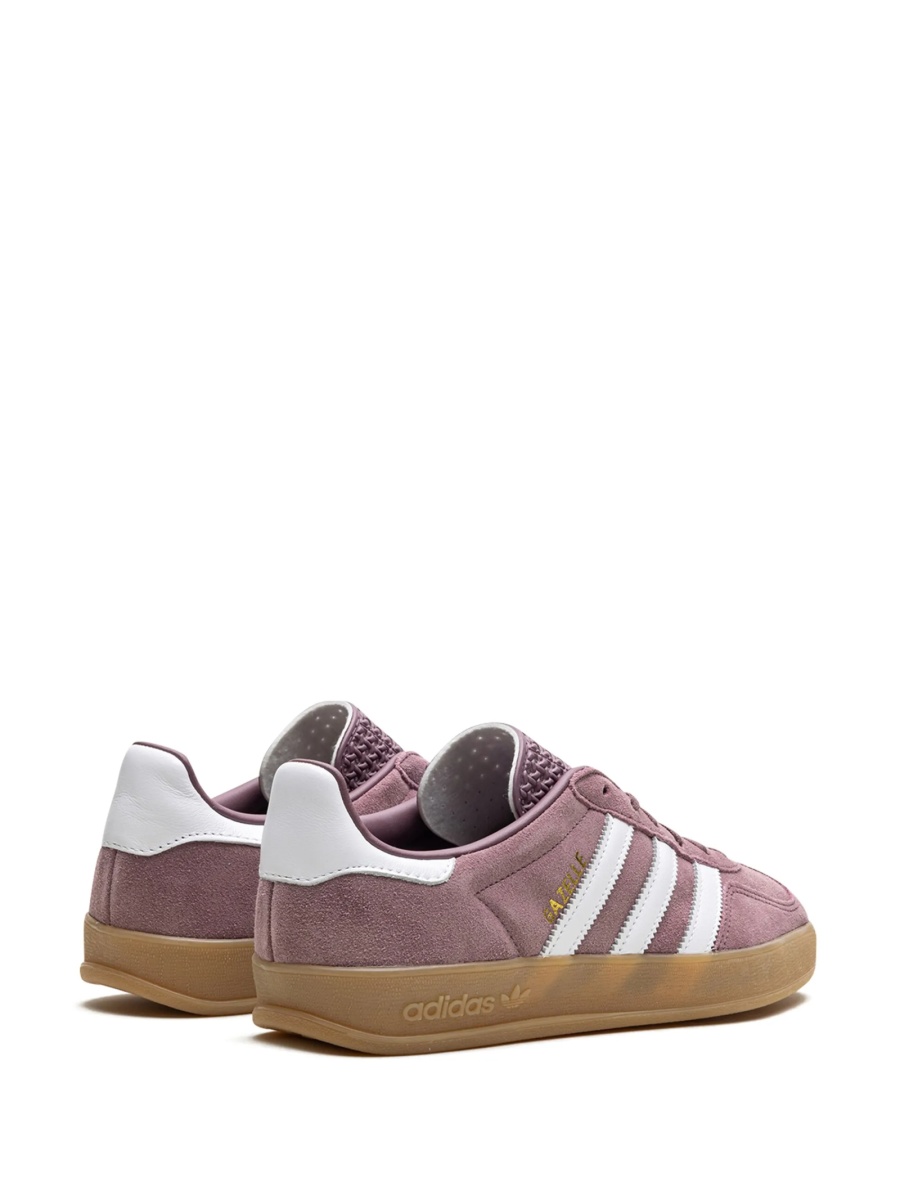 Sneakers Y-3 roz din piele intoarsa - Img 3