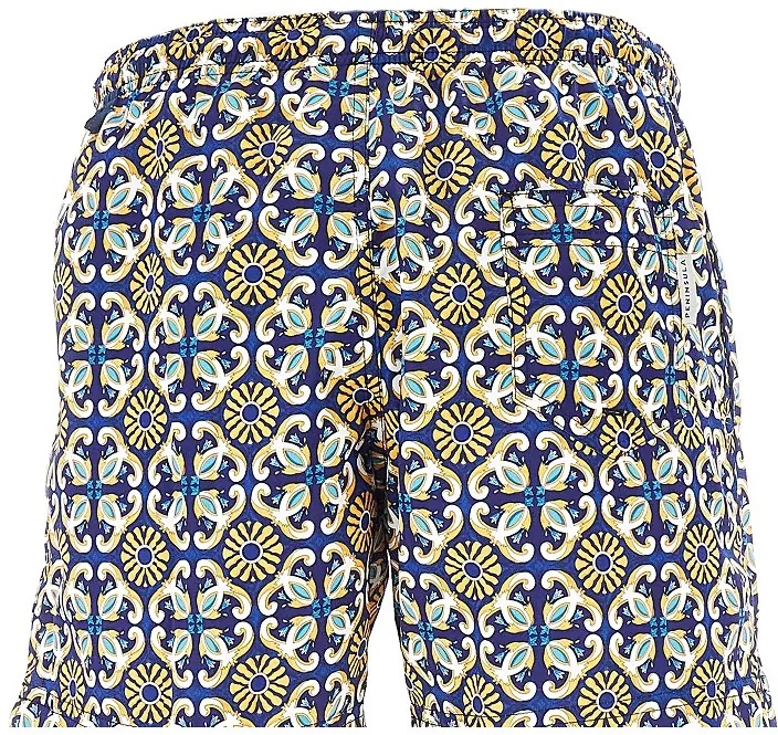 Sorturi 'Amalfi' printed swim shorts - Img 3