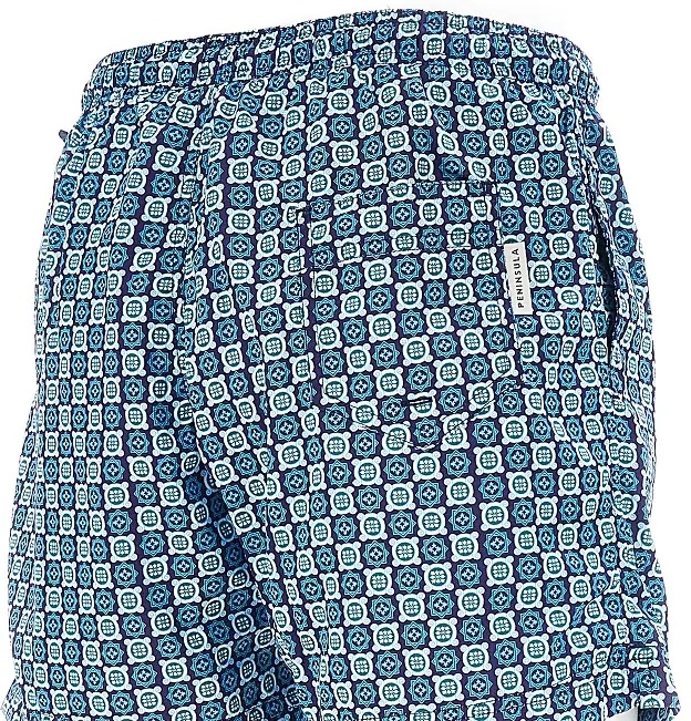 Sorturi 'Isola di Gaiola' printed swim shorts - Img 4