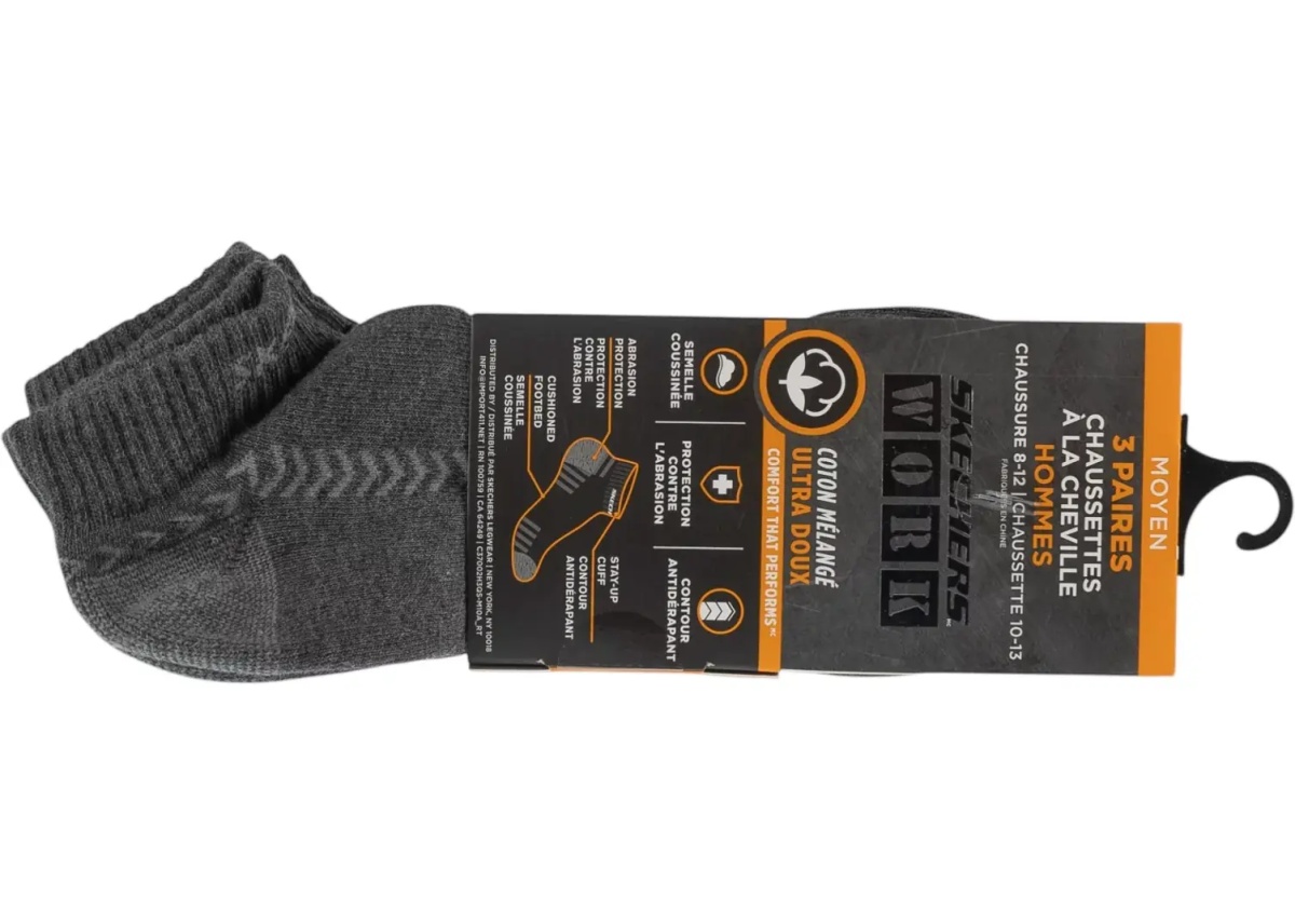Sosete 3pk Terry Train Work Socks - Img 2