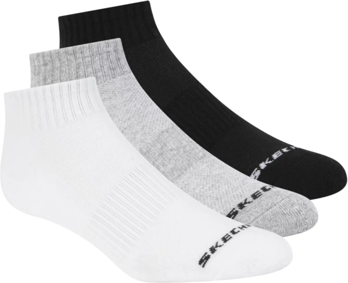 Sosete 3pk Unisex Terry Qtr Crew - Img 3