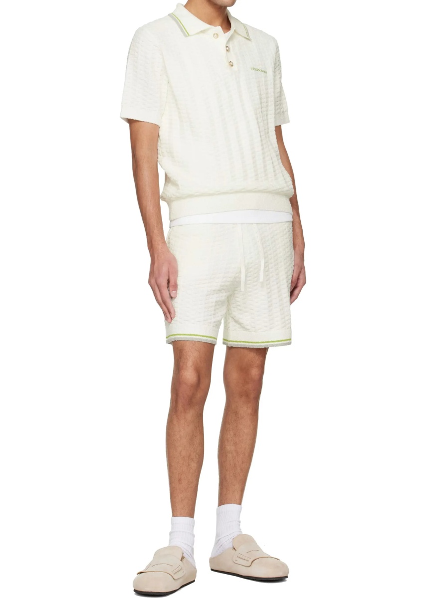Tennis Bouclé Polo Shirt - Img 4