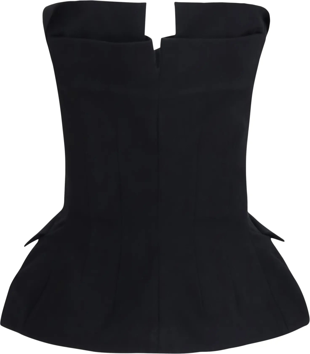 Topuri Cotton bustier corset Top - Img 2