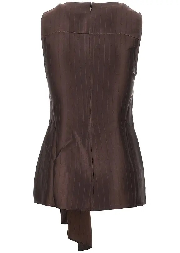 Topuri 'Fonda' silk-blend top - Img 3