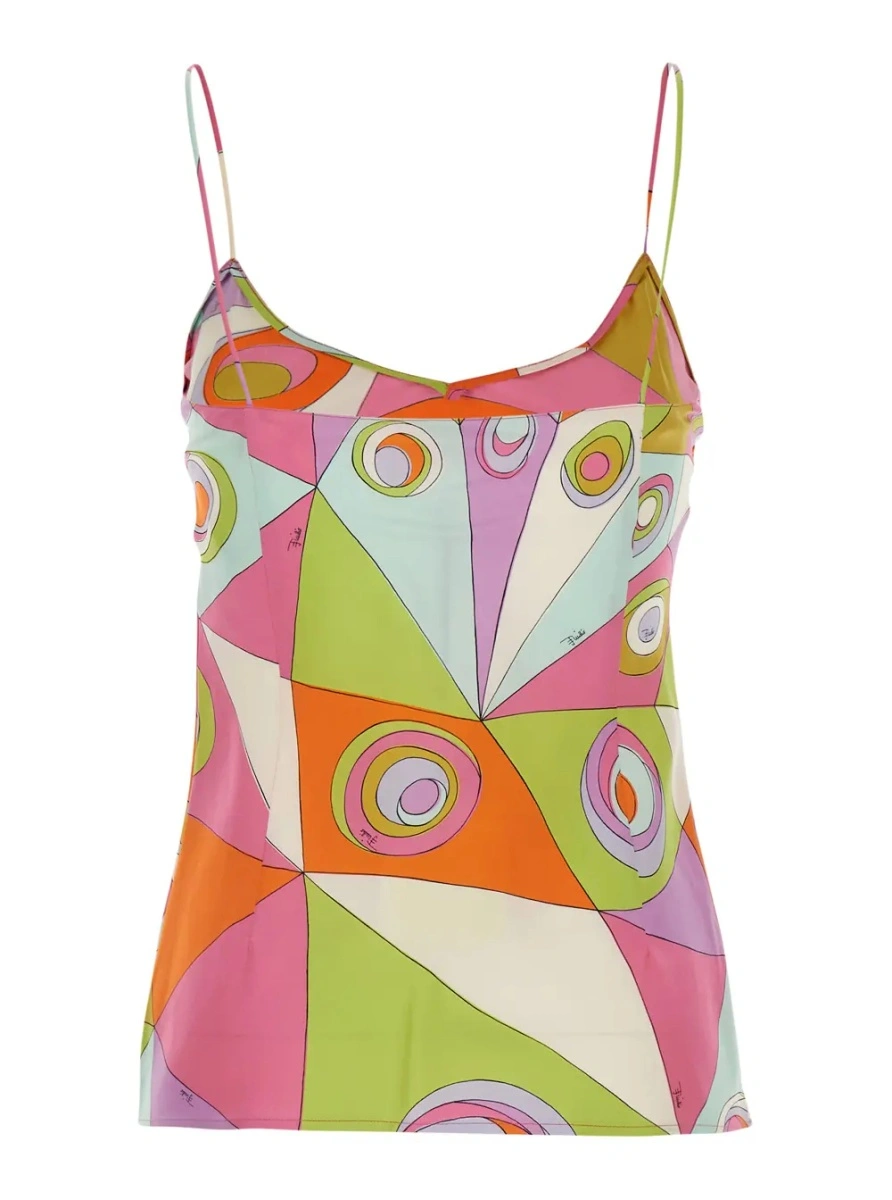 Topuri Top characterized by a lively and refined design in Tech Fabric multicolor for women - Img 4