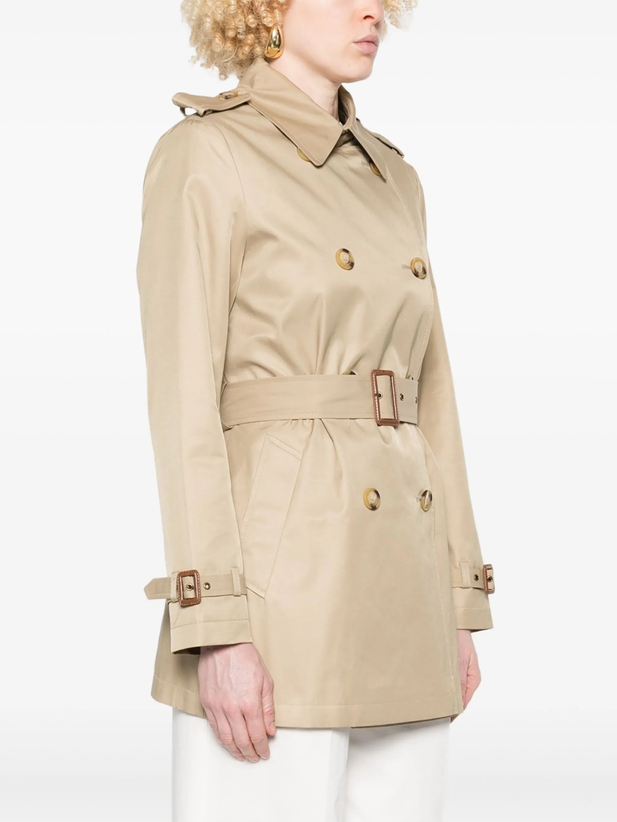 Trenci Ralph Lauren neutru din bumbac si polyester - Img 3