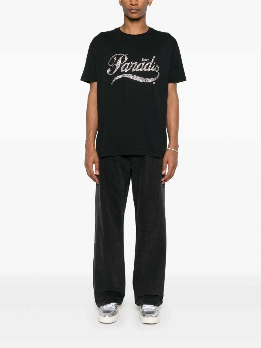 Tricou 3.PARADIS negru - Img 2